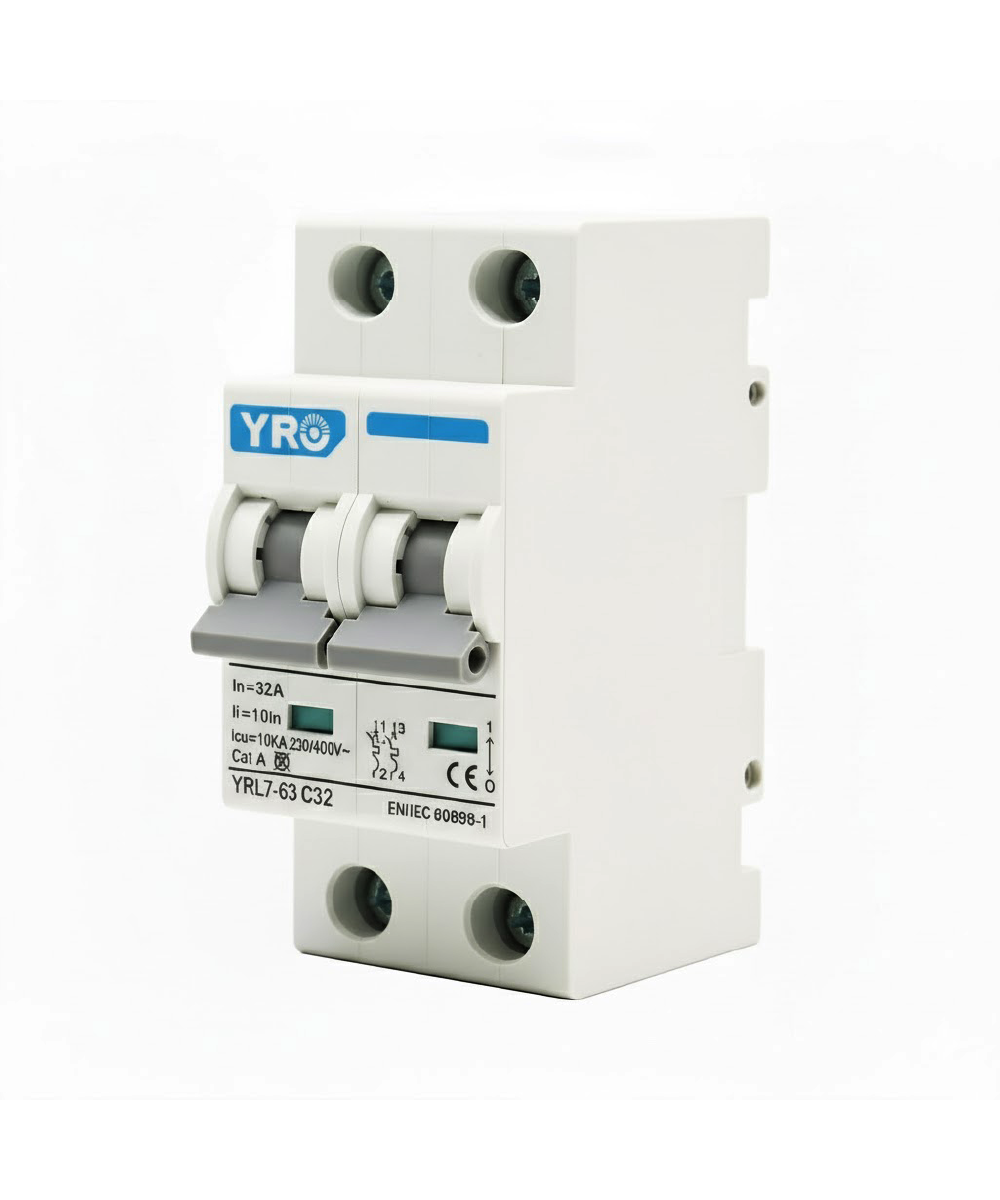 Interruptor Automático YRO YRL7 2P 80A 6kA 110/220V AC - Imagen 2