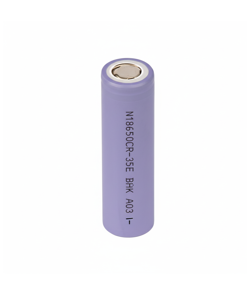 Batería de Litio Cilíndrica 3.6V 3500mAh | Pila Recargable BAK N18650CR-35E