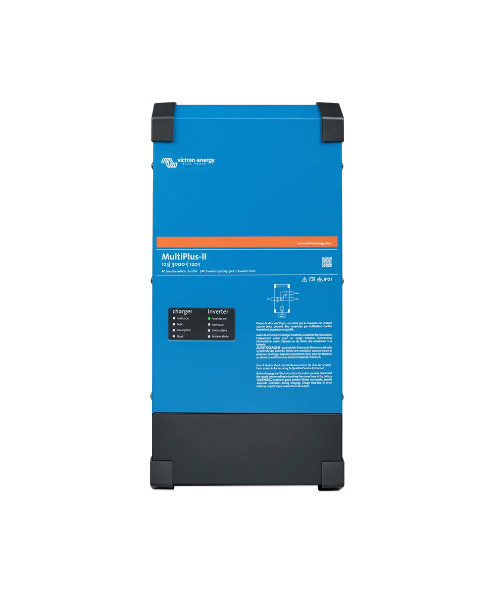 Inversor Cargador Aislado Monofásico 3kVA 12V Victron MultiPlus-II 12/3000/120-32